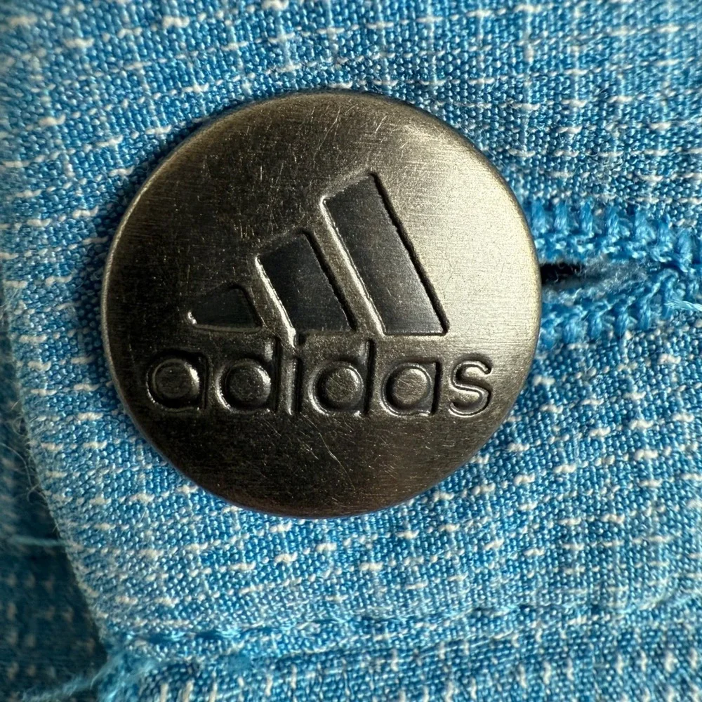 Adidas Golf Shorts Blue‎ Performance Stretch 34 Lightweight Casual Summer Men